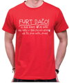 Vtipné tričko - Školácke Furt Dačo!