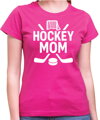 Tričko - Hockey mom - Hokejová mama