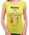 Tričko - Kravy volajú Phone