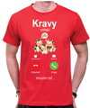 Tričko - Kravy volajú Phone