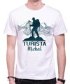 Pánske tričko - TURISTA + vl.meno