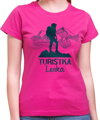 Dámske tričko - TURISTKA + vl.meno