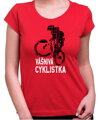 Cyklo tričko - Bike + vášnivý cyklista/vášnivá cyklistka