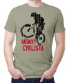Cyklo tričko - Bike + vášnivý cyklista/vášnivá cyklistka
