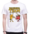 Pánske tričká - Ženích a drinking team - farebné (cena za 1ks)