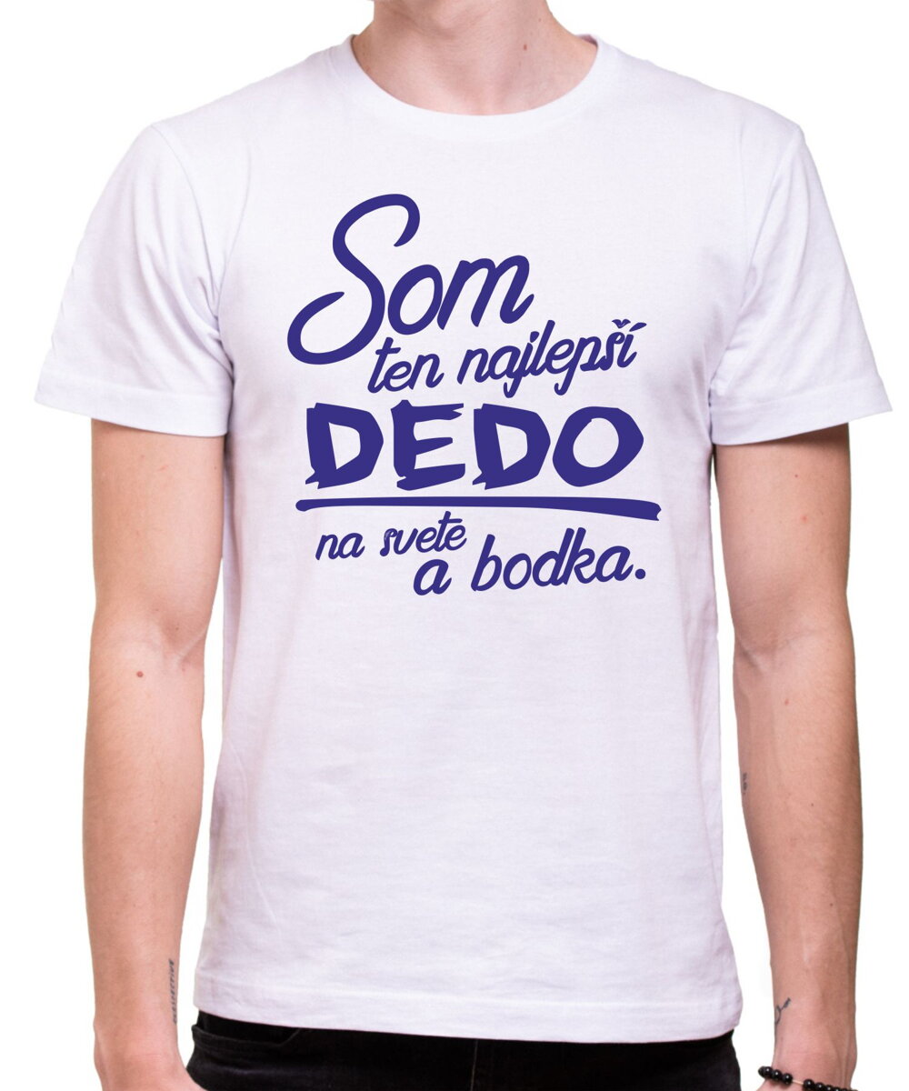 Triko-Najlep dedo na svete - darek pre starho otca