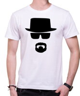 Pánske netradičné tričko pre originálnych a vtipných mužov-Tričko - Hat style-klobúkový štýl