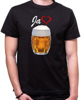 Vtipné pánske tričko pre pivných gurmánov a špecialistov- Ja milujem pivo