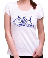 Originálne a vtipné tričko na párty s nárečovým slovom TUNA -Tričko - TUNA SOM