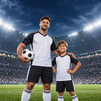 Profesionálne futbalové dresy pre veľkých aj malých hráčov