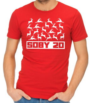 Tričko SOBY 20 - Vianočné soby