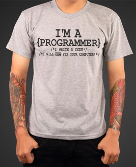 Tričko -  I'm a Programmer 