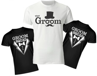 Tričká - The Groom a Groom squad