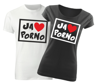 Tričko - Ja milujem porno