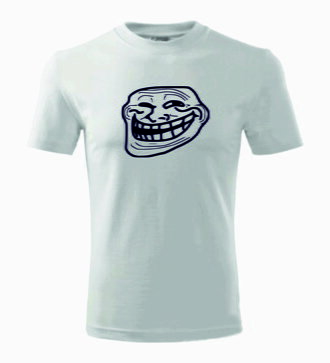 Meme tričko - Trollface