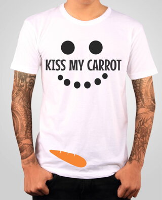Tričko - Kiss my carrot