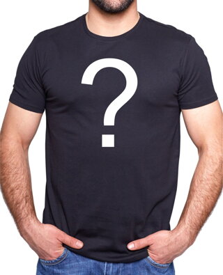 Náhodné tričko (pánske) - Veľkosti, farby a potlače sú náhodne generované.