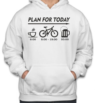 Cyklistická mikina - Dnešný plán