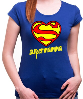 Dámske tričko - Supermamina
