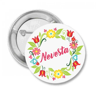Odznak - Nevesta venček
