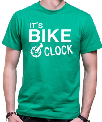 Cyklo Tričko - It's Bike O'clock