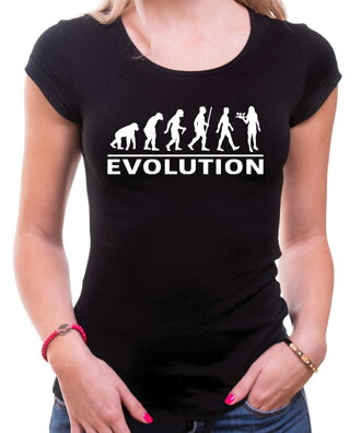 Tričko - Evolúcia Čašník