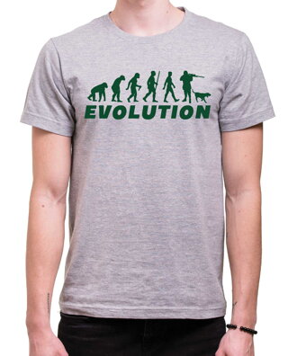 Tričko - Evolúcia Poľovník