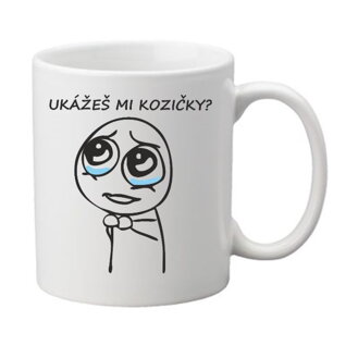 Hrnček - Ukážeš mi kozičky?