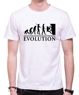 Lezecké tričko - Evolúcia Lezec