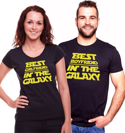 Partnerské tričká - The best boyfriend/girlfriend in the galaxy