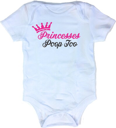 Detské body - Princesses Poop Too