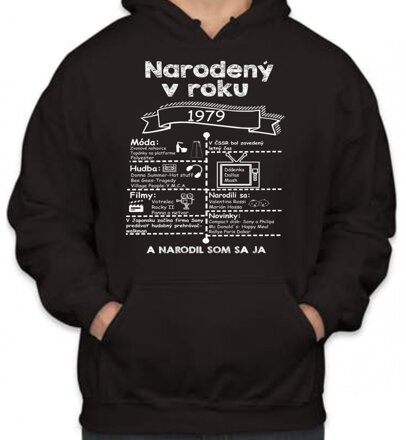Retro mikina - Skvelý ročník 1979