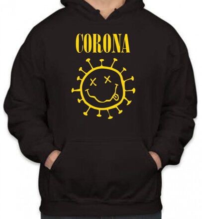 Mikina- Corona - grunge edition