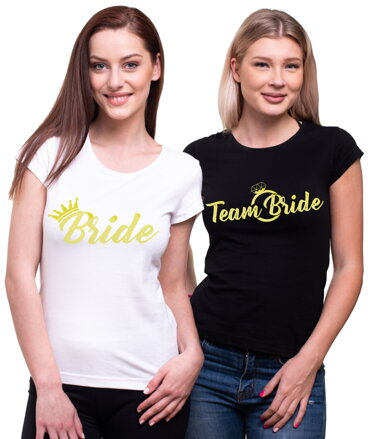 Tričká Bride/Team Bride Gold