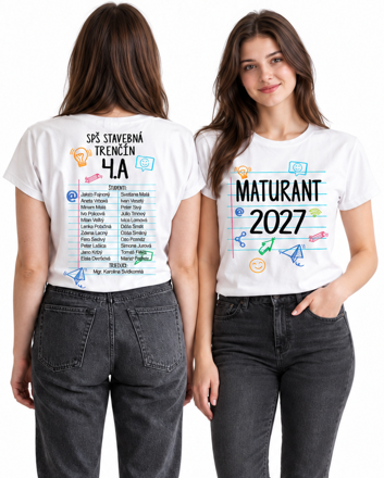 Maturantské tričko - MATURANT - Zošit