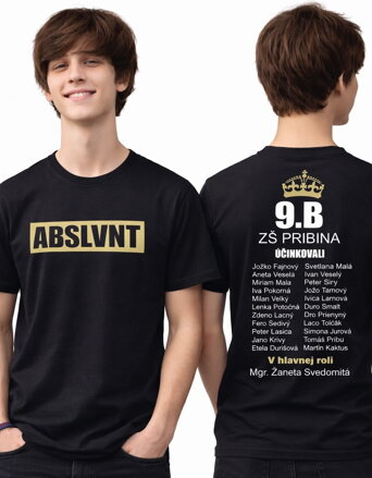 Absolventské tričko - ABSLVNT 