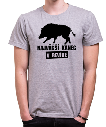 Tričko - Najväčší kanec v revíre