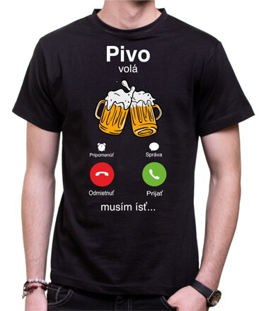 Tričko - Pivo volá Phone