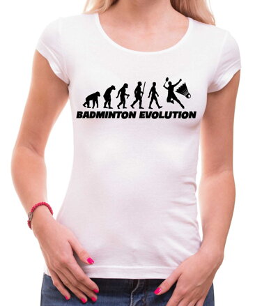 Tričko - Evolúcia Badminton