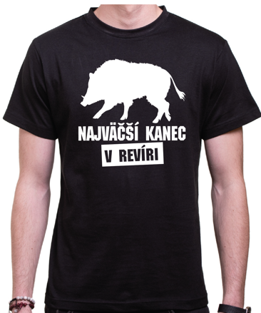 Tričko - Najväčší kanec v revíri