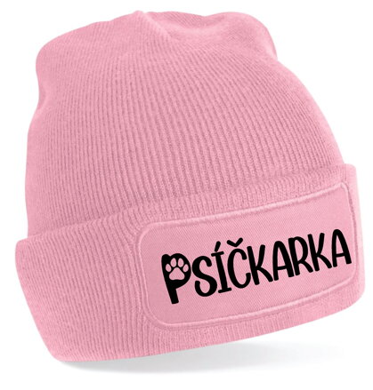Čiapka s potlačou - Psíčkarka