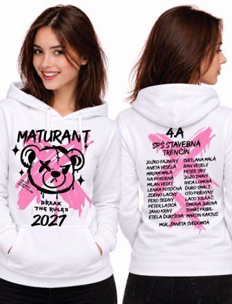 Maturantská mikina- Break the rules