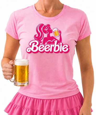 Dámske pivné tričko - Beerbie