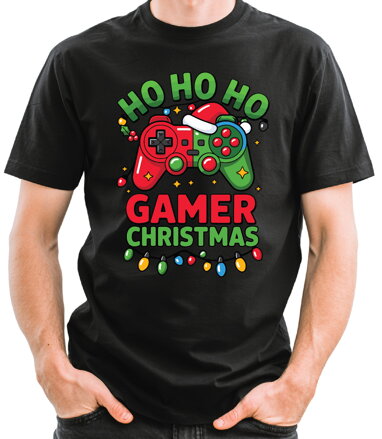 Vianočné tričko - GAMER CHRISTMAS