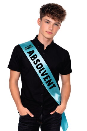 Šerpa/stuha - ABSOLVENT tlačené (vlastný rok)