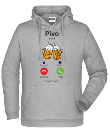 Mikina - Pivo volá, musím ísť Phone