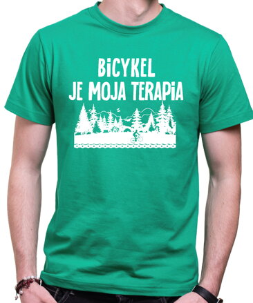 Cyklo tričko - Bicykel je moja terapia