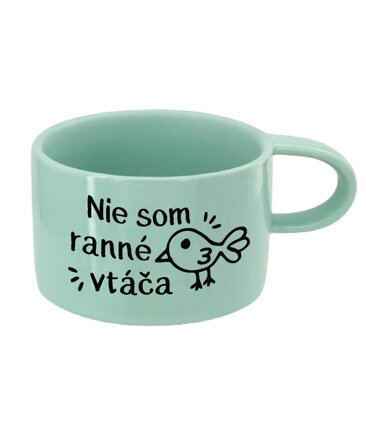 Hrnček Makronka - Nie som ranné vtáča