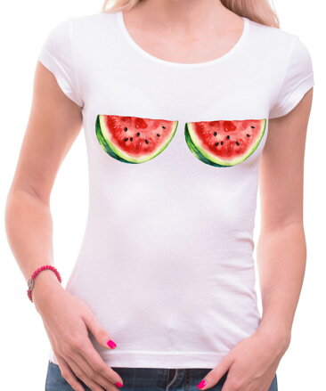 Dámske tričko - Dva melóny