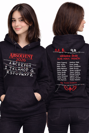 Absolventská mikina- Svetlá STRANGER THINGS